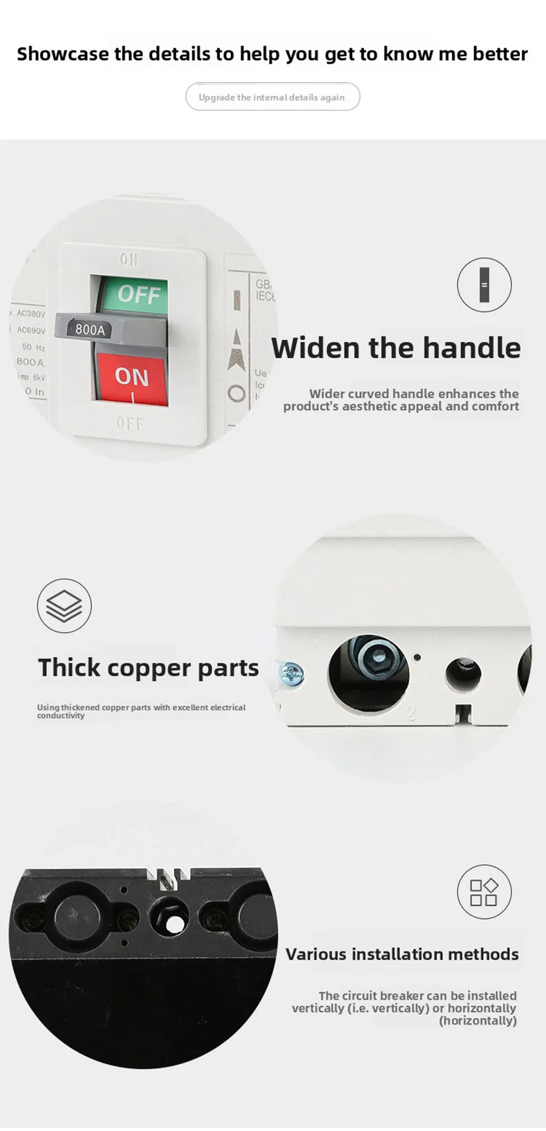 Enclosed Circuit Breaker 125A 3P